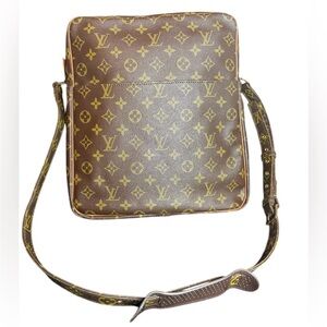 Louis Vuitton Brown Monogram Crossbody Bag